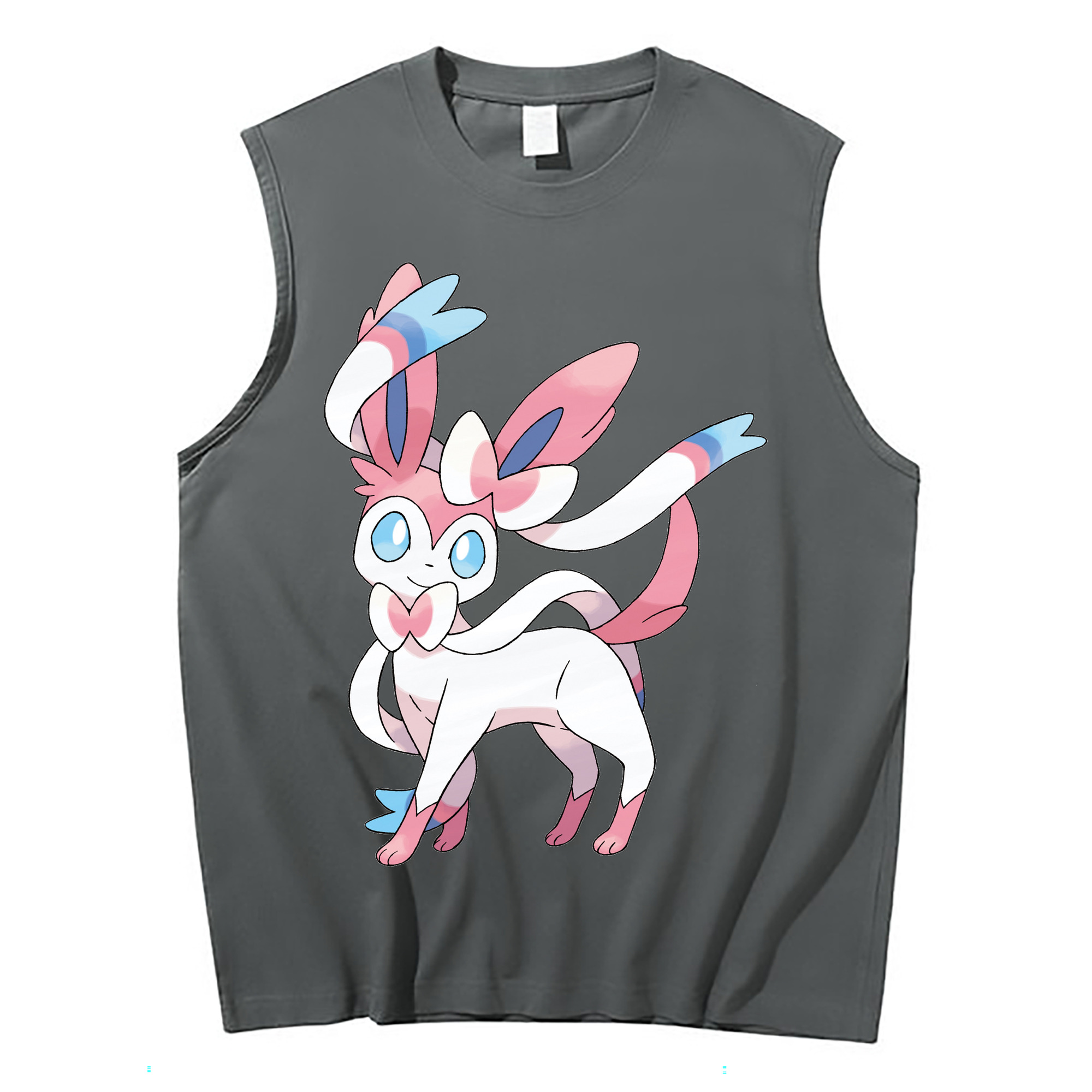 （画像用） ポケットモンスター Pokémon コットン100％タンクトップ（フロントプリント）